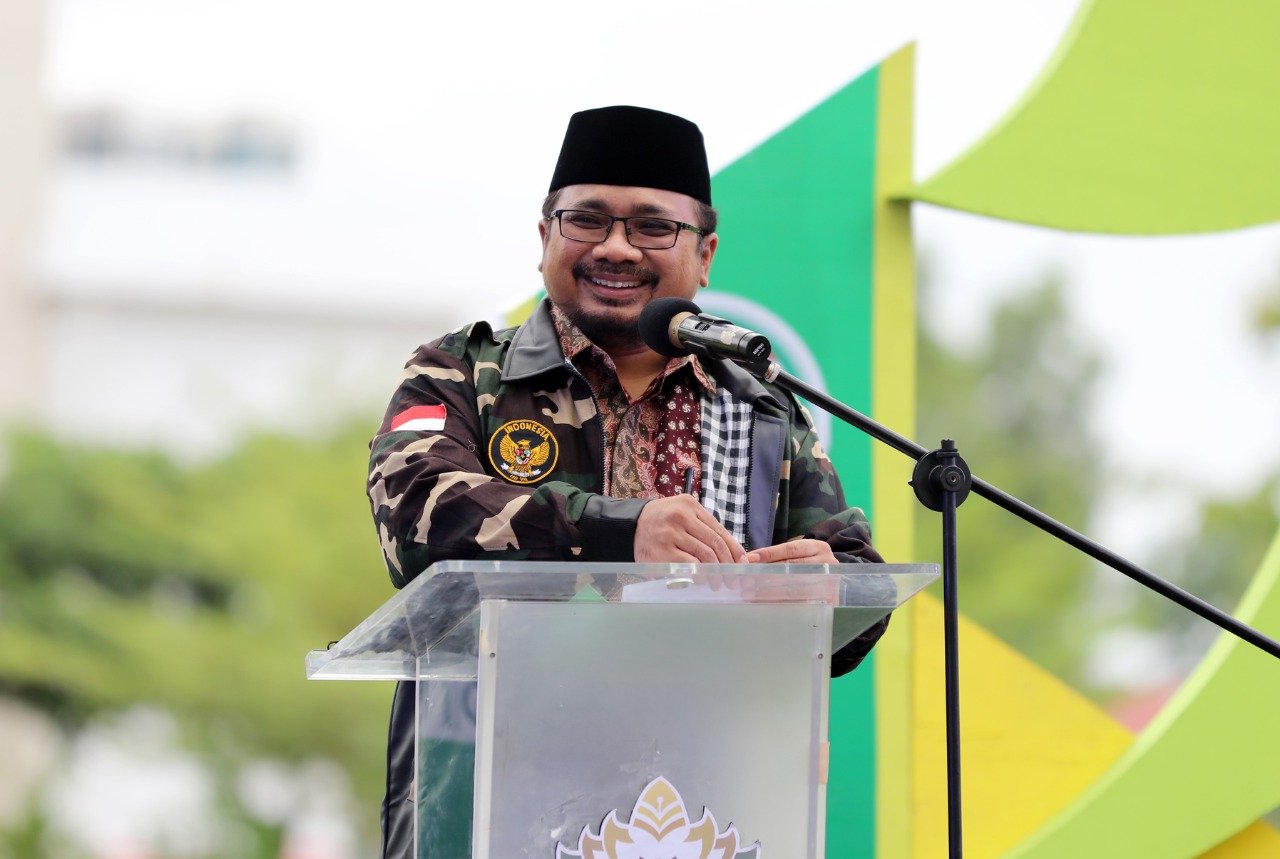 Menag Yaqut Cholil Apresiasi Kepedulian Gubernur Arinal pada Pengembangan SDM Unggul di Perguruan Tinggi Keagamaan Islam Negeri