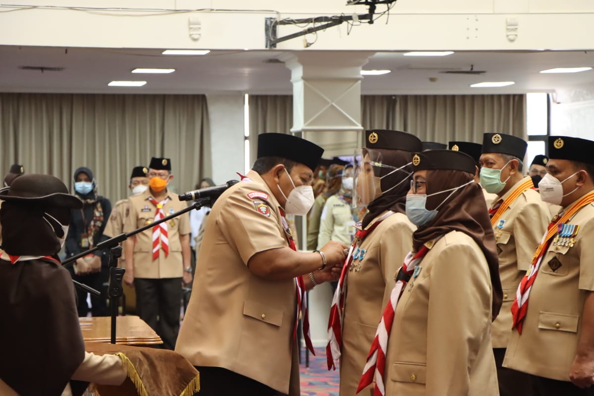 Gubernur Arinal Djunaidi Dilantik Sebagai Ketua Majelis Pembimbing Daerah Gerakan Pramuka Lampung