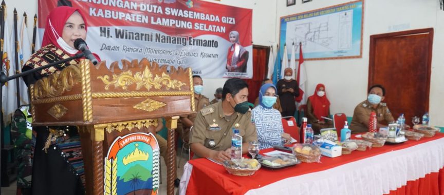 Swasembada Gizi, Bunda Winarni Lakukan Evaluasi dan Monitoring Pelaksanaan Konvergensi Stunting