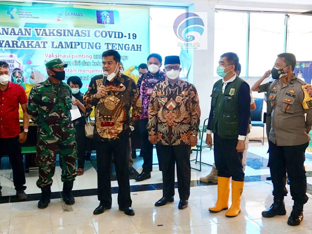 Bupati Lampung Tengah H. Musa Ahmad, S.Sos. Hadiri Rapat Koordinasi (Rakor) Perdana di Sesat Agung Nuwo Balak