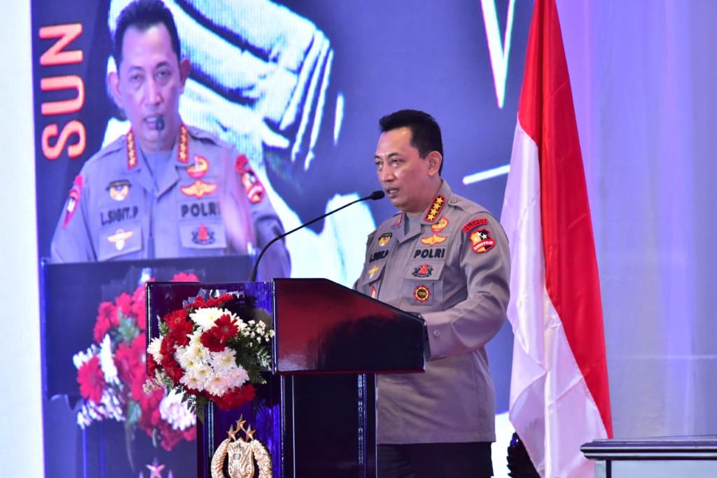 Buka Rakernis Baintelkam, Kapolri: Presisi Dimulai dari Fungsi Intelijen