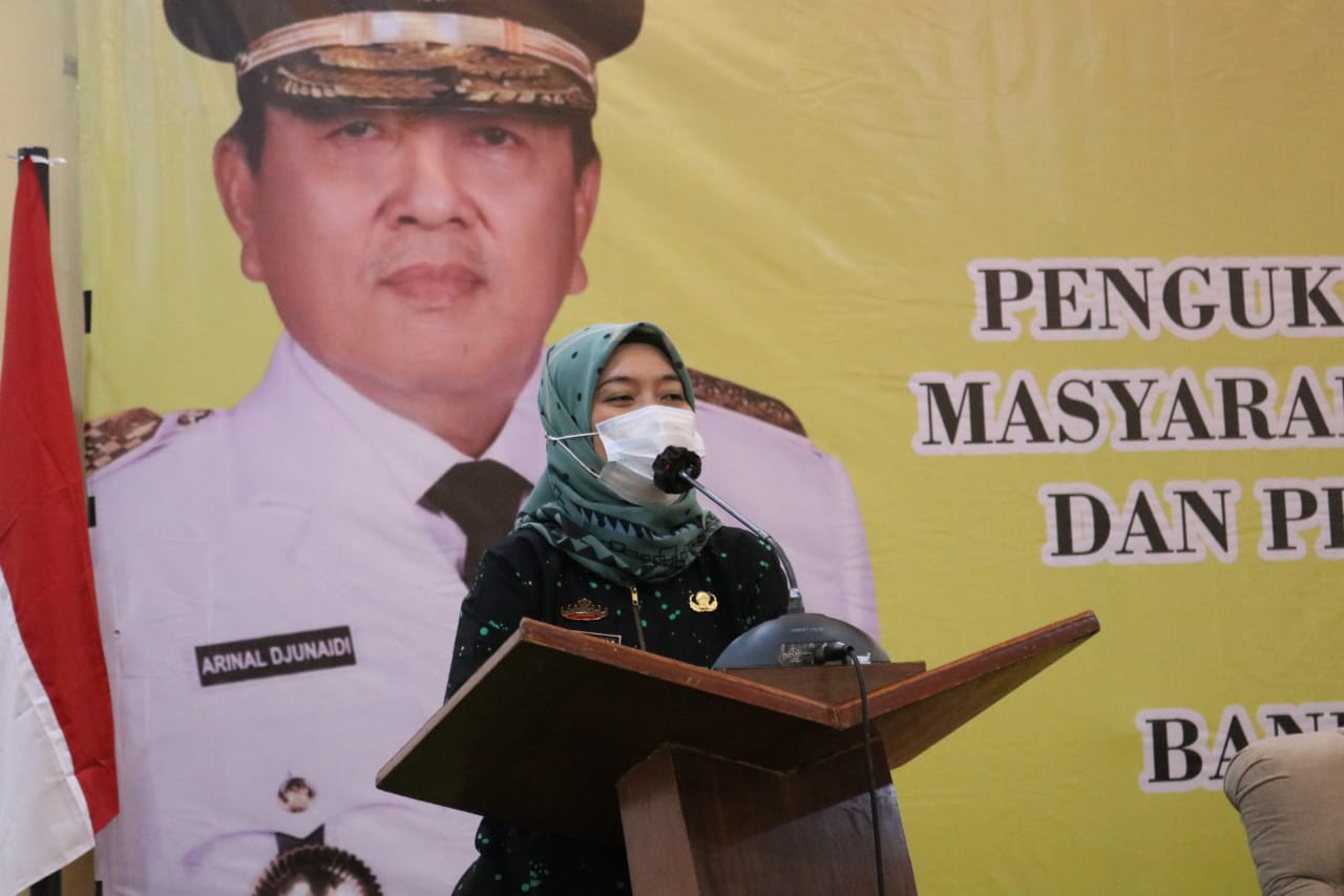 Wakil Gubernur Lampung Kukuhkan Pengurus Forum Komunikasi Partisipasi Masyarakat Masa Bakti 2021-2023