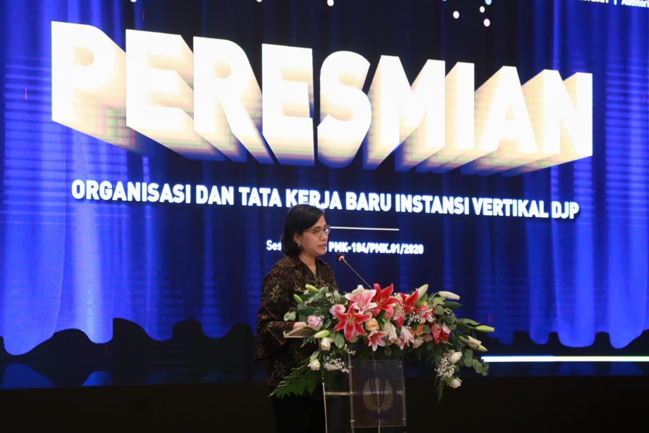 DJP ROMBAK ORGANISASI INSTANSI VERTIKAL