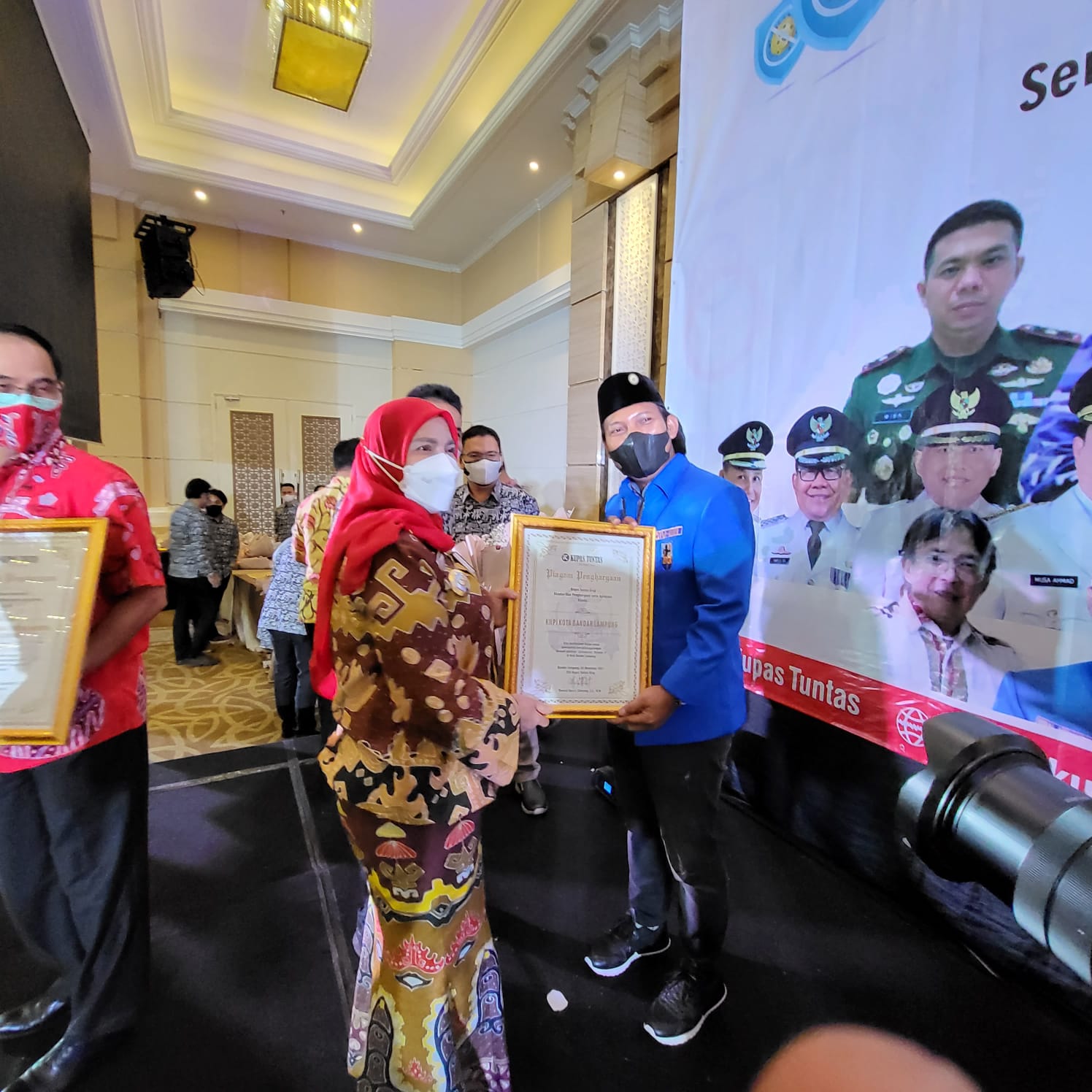 KNPI Kota Bandarlampung Dapat Penghargaan Atas Kinerja Organisasinya Di Masa Pandemi Covid-19