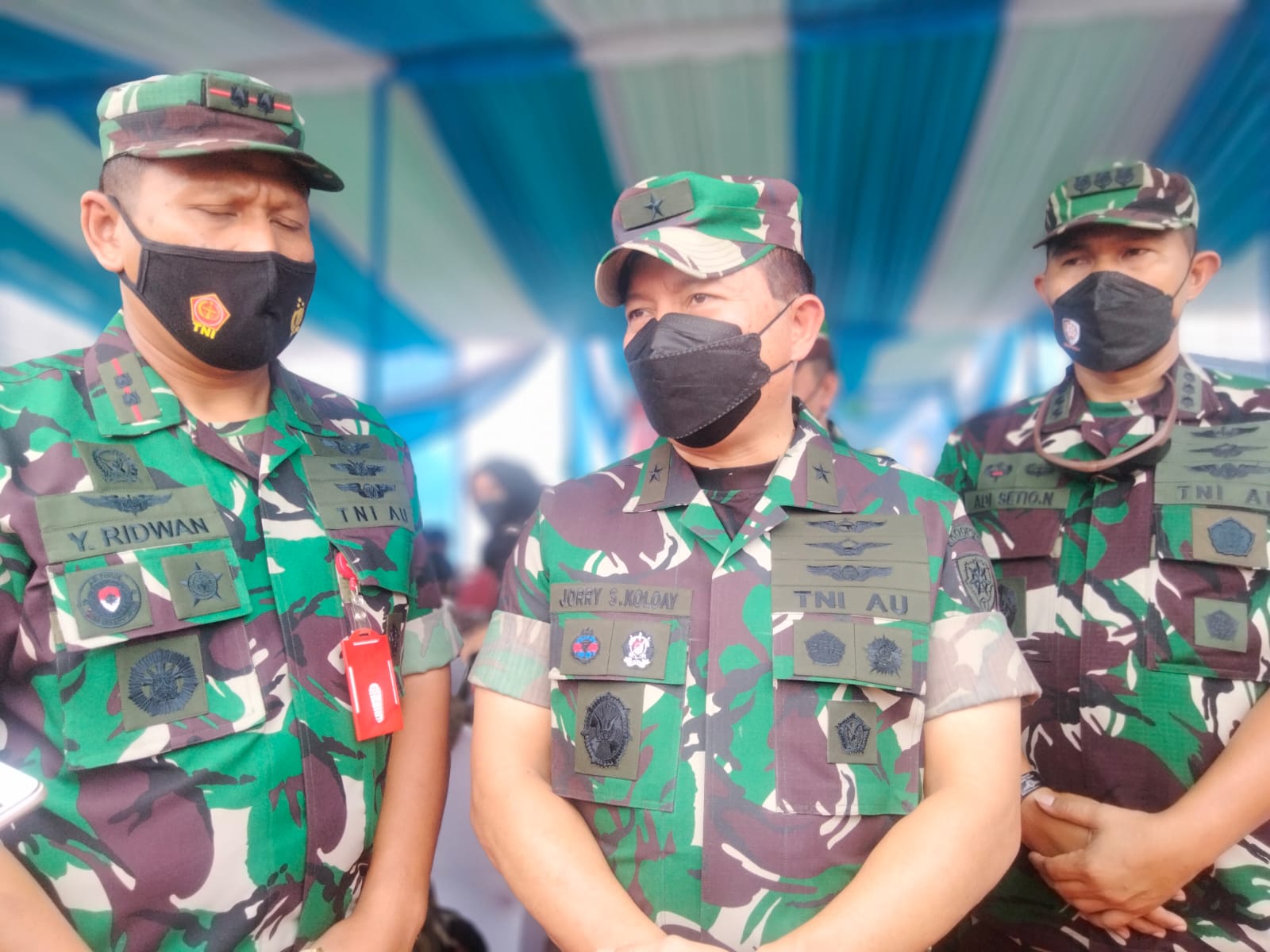 Danlanud Pangeran M.Bun Yamin Adakan Kegiatan Bakti Sosial Peringati HUT Ke-76 AU