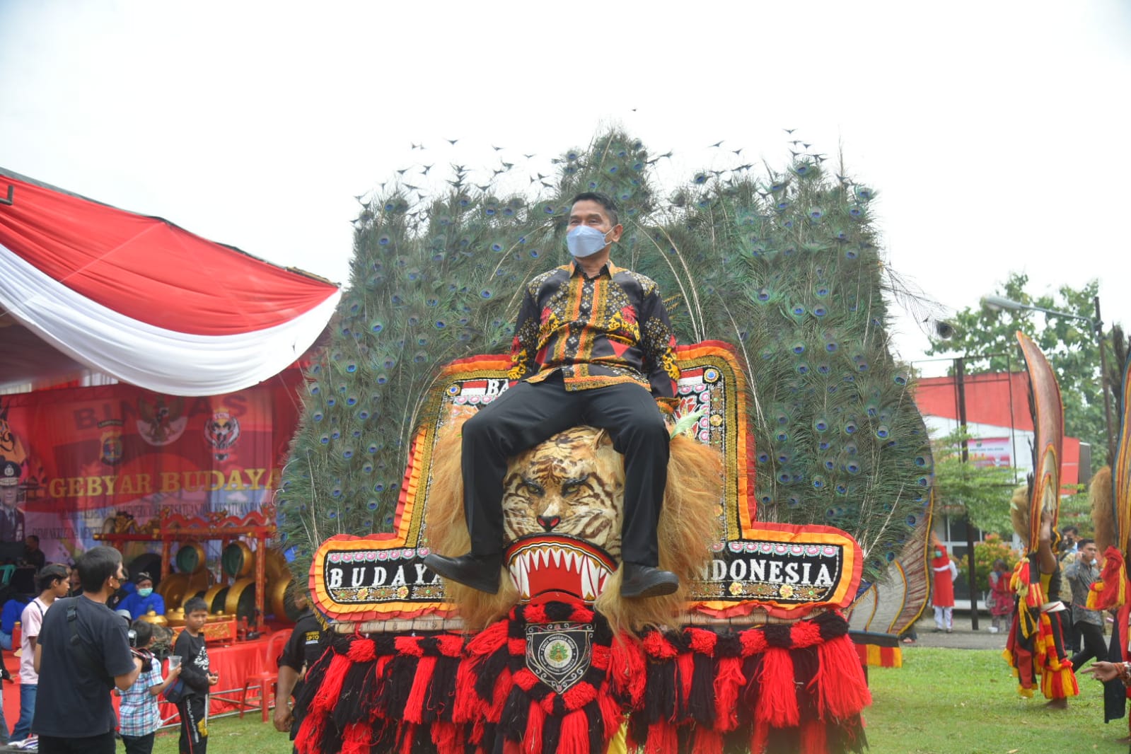 Polda Lampung hadiri kegiatan gebyar budaya