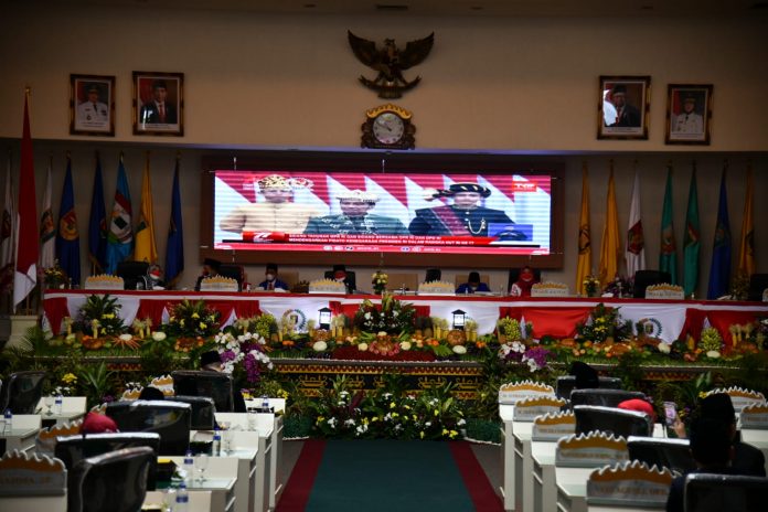 DPRD Lampung Ikuti Sidang Paripurna Istimewa