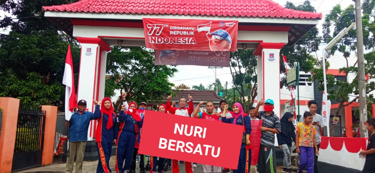 GEBYAR KEMERDEKAAN INDONESIA KE 77 GG NURI BERSATU.