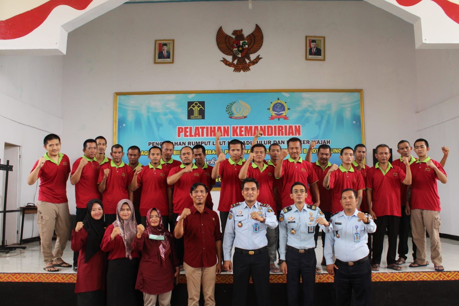 Rumput Laut Jadi Masker dan Lulur, SUPM Kembali Bagikan Ilmu kepada WBP Lapas Kotaagung