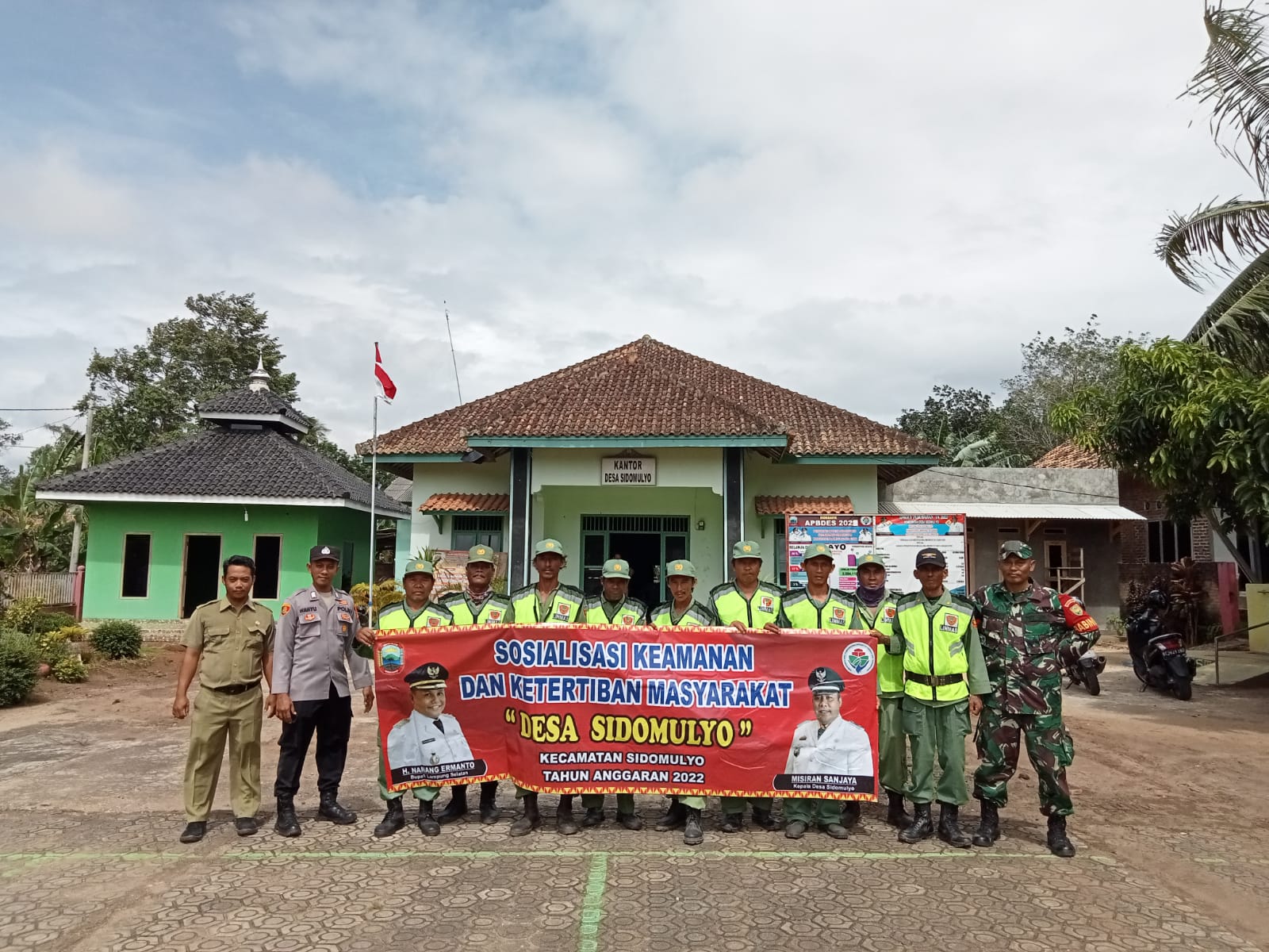 Sosialisasi Keamanan dan Ketertiban Masyarakat Desa Sidomulyo