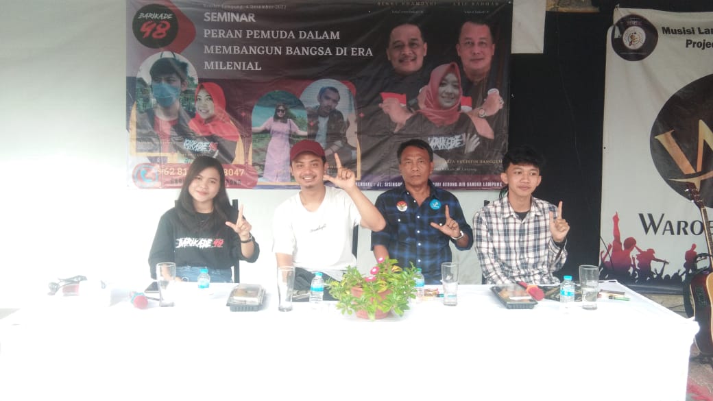 DPW Barikade 98 Lampung, Adakan Seminar Di Gedong Air