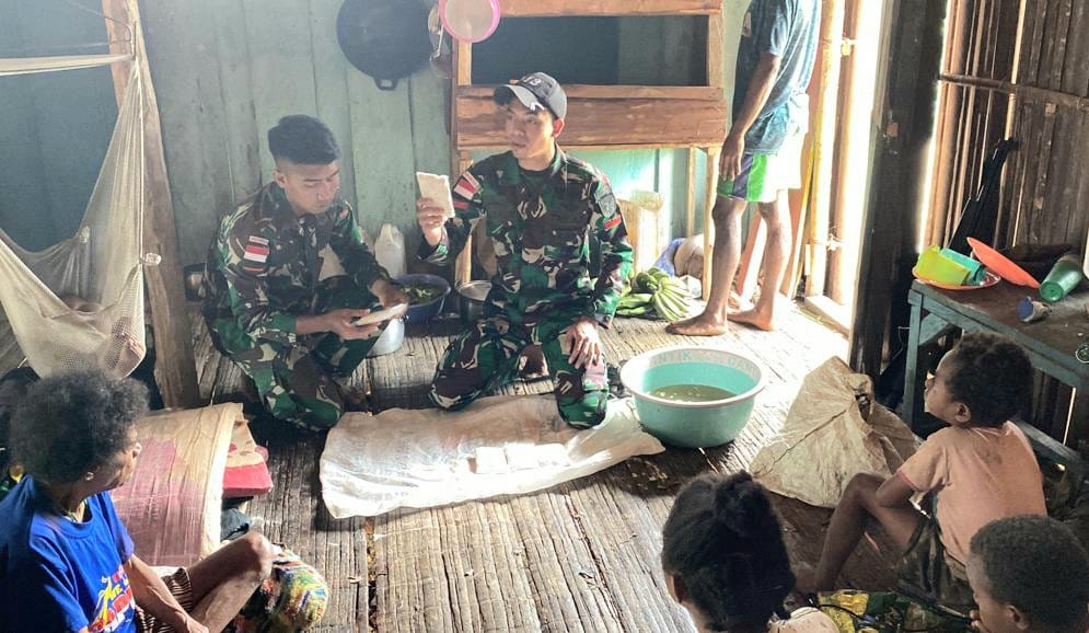 Tingkatkan Gizi dan Perekonomian Warga, Serdadu Wira Ajarkan Ini