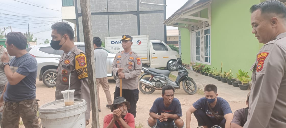 Permainan Judi Sabung Ayam Digerebek Polsek Sukarame