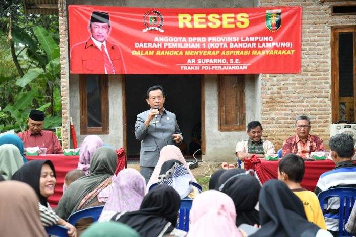 Anggota Komisi V DPRD Lampung Gelar Reses