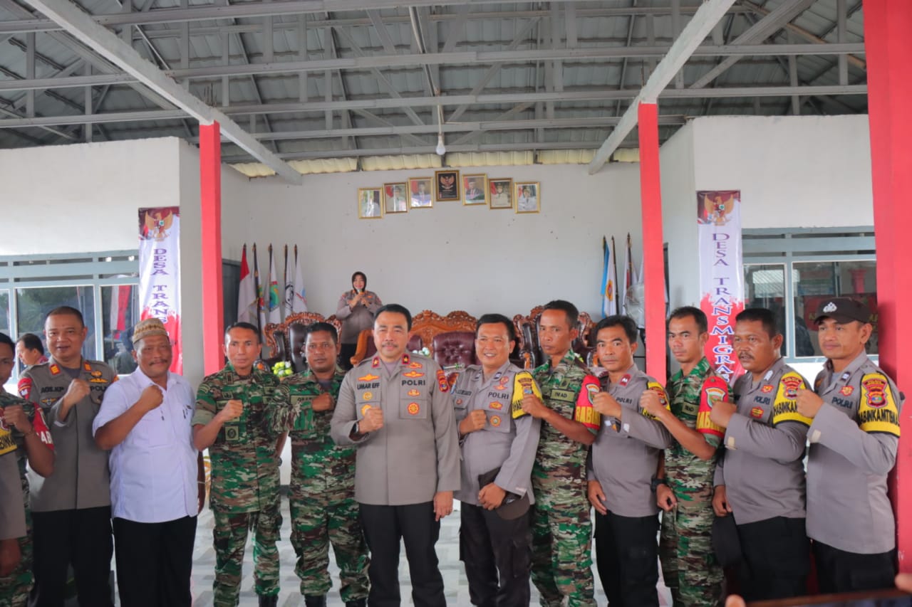 Jum’at Curhat, Wakapolda Lampung Dengarkan Keluhan Warga Katibung Lampung Selatan