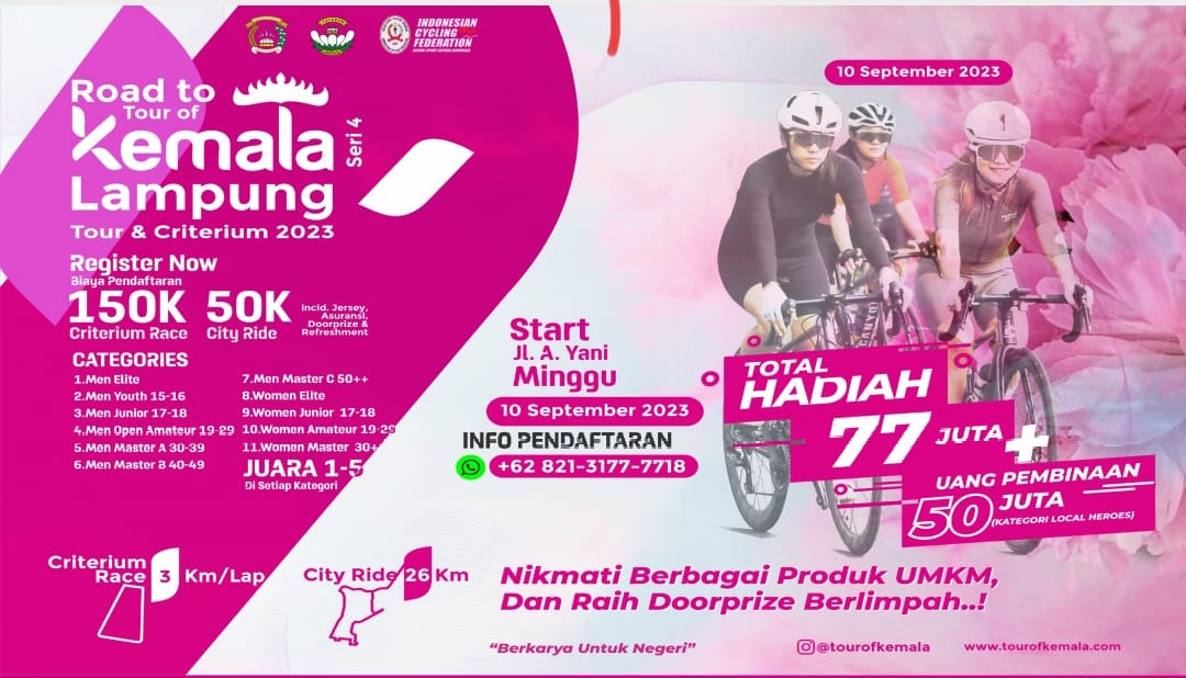 Akan Ada Pengalihan Arus Lalin Event Tour Of Kemala Bhayangkari 2023, Mari Simak Jalurnya