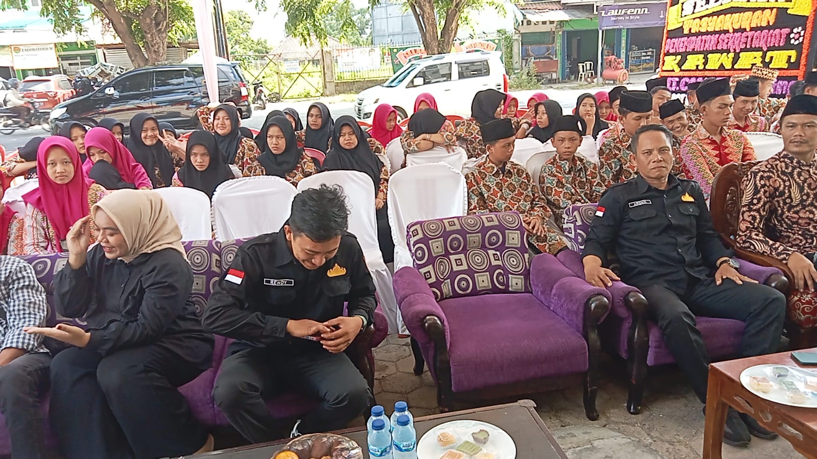 Hadir Pada Acara Tasyakuran Komunitas Kawat, Puluhan Anak Yatim Mengucapakan Terimakasih