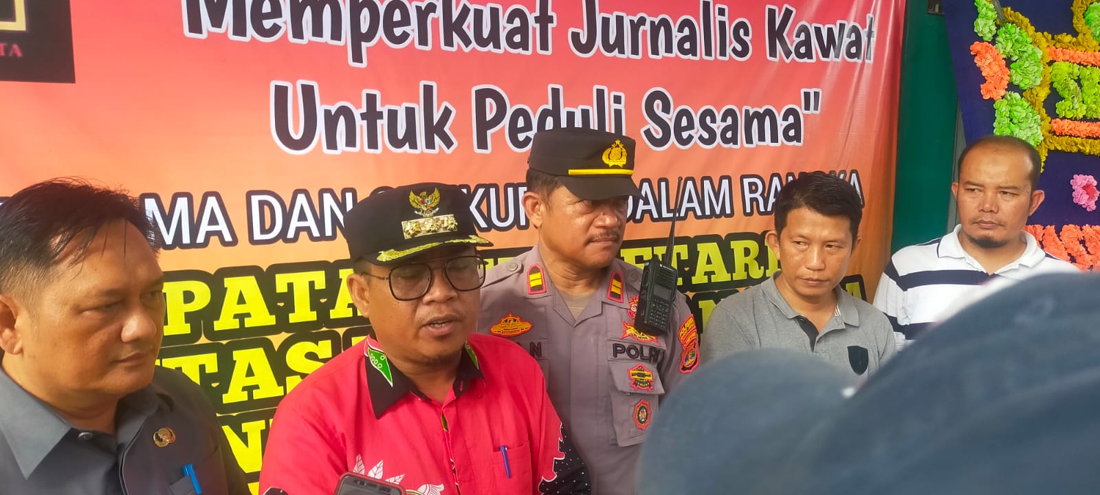 Pemkot Balam Apresiasi Kegiatan Tasyakuran Dan Santunan Anak Yatim-Piatu  Komunitas Wartawan Kota Bandarlampung