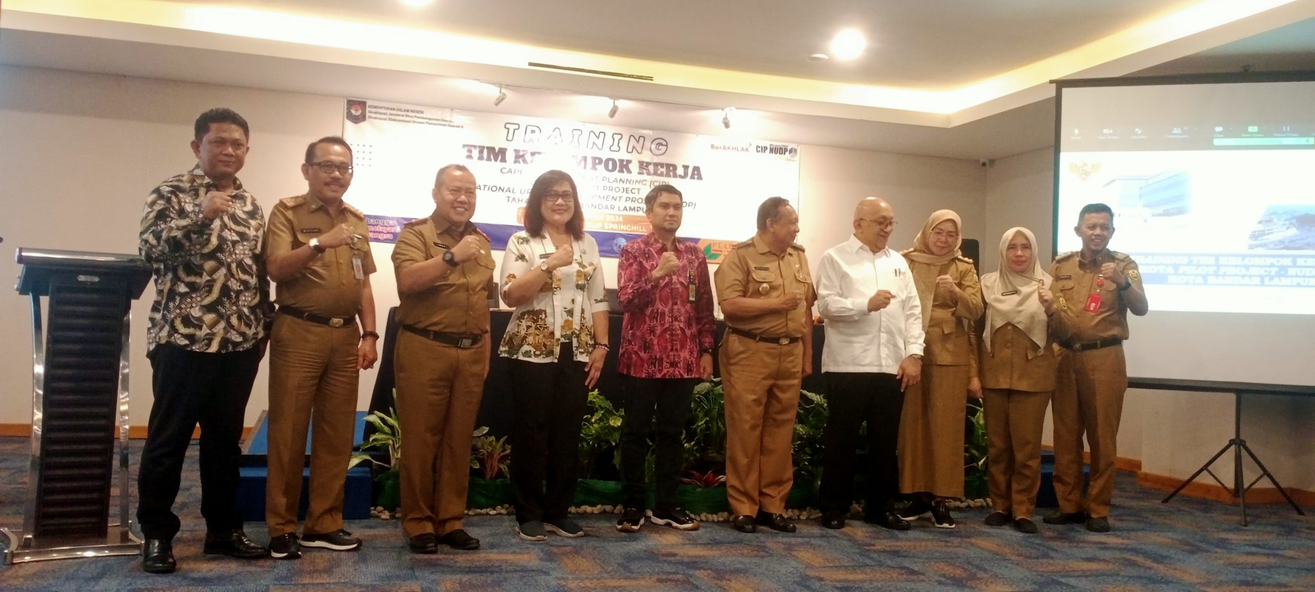 Pokja CIP di Bandar Lampung Resmi Dibuka