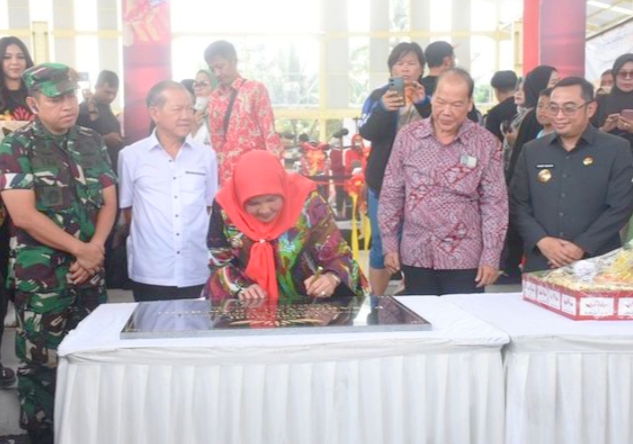 Tumbuhkan UMKM, Wali Kota Meresmikan Pasar Raya Lebak Budi Di Bandar Lampung