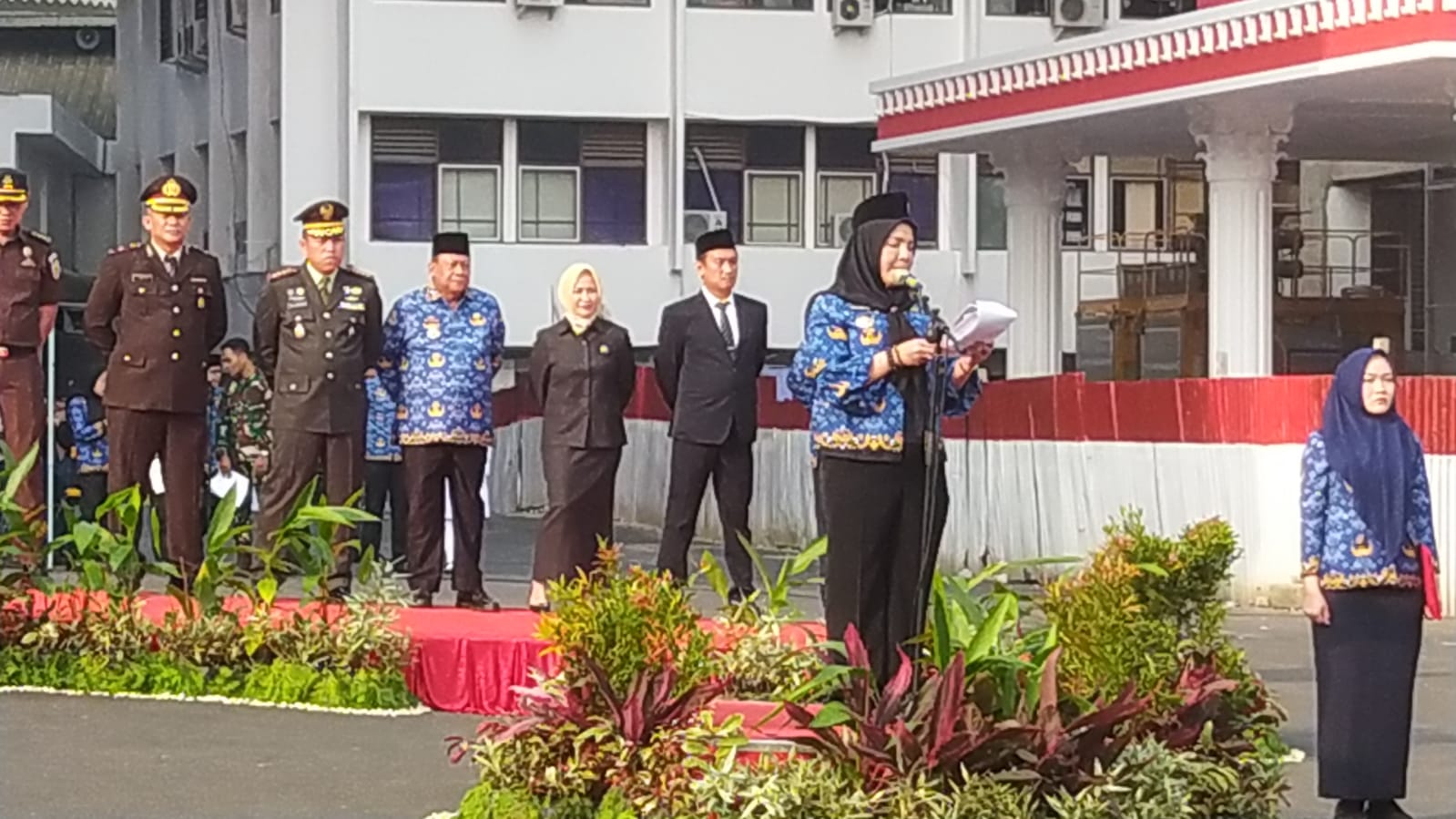 Peringati Hari Kelahiran Pancasila, Pemkot Bandar Lampung Gelar Upacara Bersama