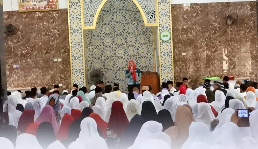 Walikota dan Jajaran Pemkot Bandar Lampung Safari Ramadhan di Masjid Nurul Iman Langkapura