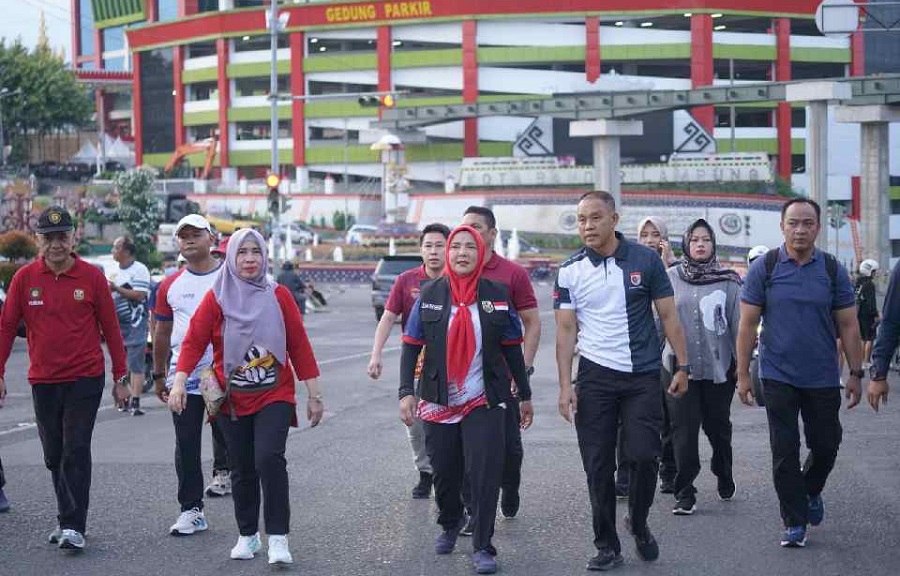 Walikota Buka Event Bandar Lampung Berlari