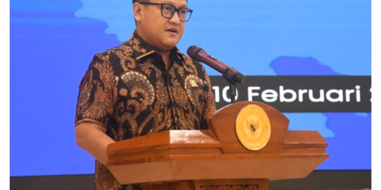 Ketua DPRD Provinsi Lampung Hadiri dan Berikan Sambutan pada Penyerahan LHP BPK RI