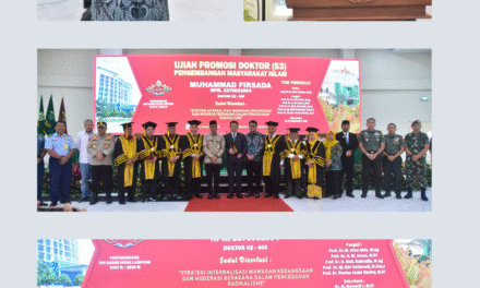 Ketua DPRD dan Gubernur Lampung Hadiri Promosi Doktor Muhammad Firsada di UIN Raden Intan